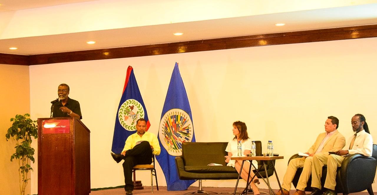 OAS Representative Spoke at Ceremony to Mark End of Phase 1 of the Open Government Project